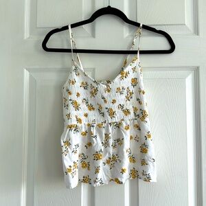Hollister Babydoll Tank Top Size M